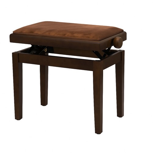 Banc piano noyer mat - piano, avec