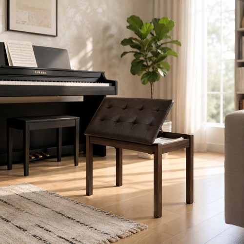 Banc piano rangement facile - banc,