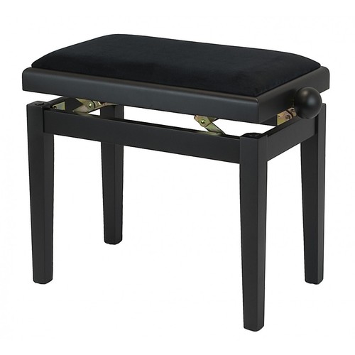Banc piano noir - piano, mat,