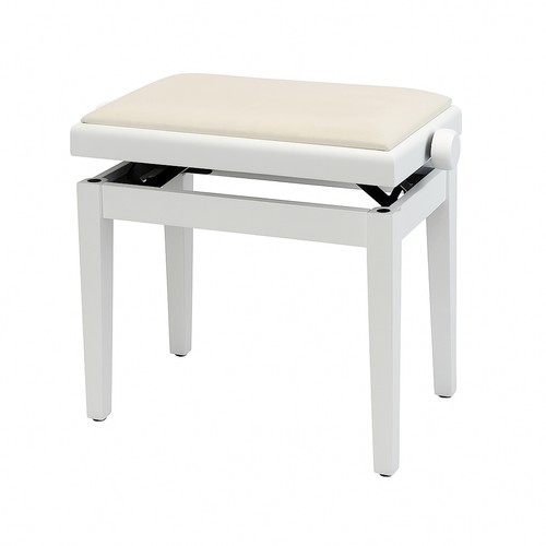 Banc piano blanc - piano, avec