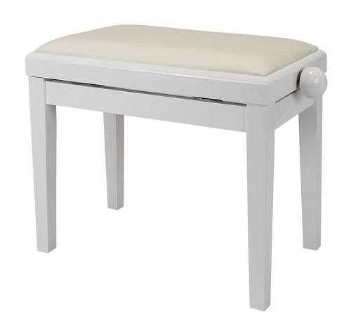 Banc piano blanc - banc,