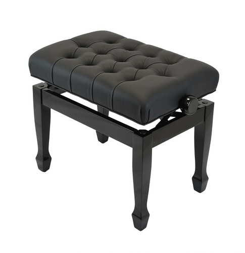 Banc queue piano - queue, noir